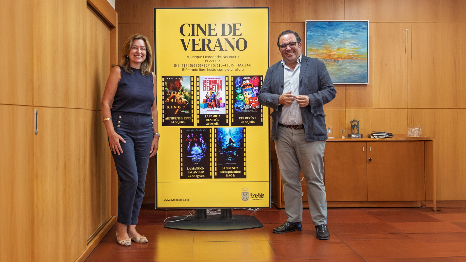 Las películas al aire libre llegan a Boadilla desde el 14 de julio Las películas al aire libre llegan a Boadilla desde el 14 de julio