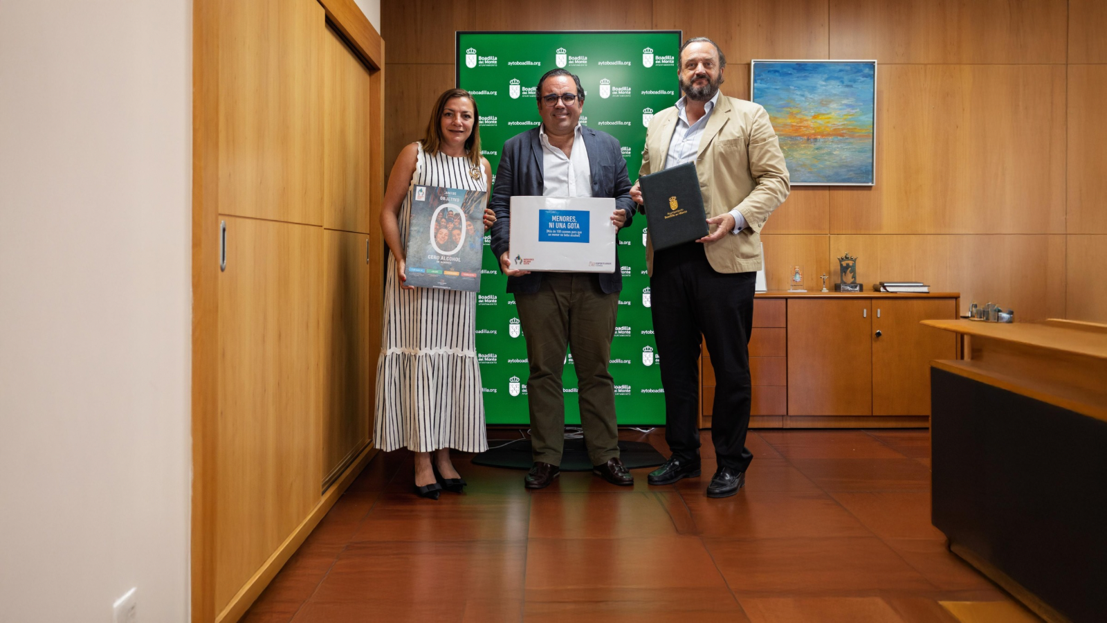 Boadilla del Monte renueva su compromiso en la lucha contra el consumo de alcohol en menores
