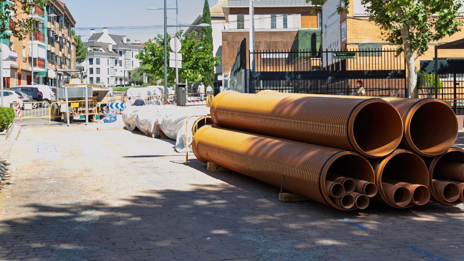 Boadilla del Monte mejora su casco urbano con nuevas obras de accesibilidad y saneamiento