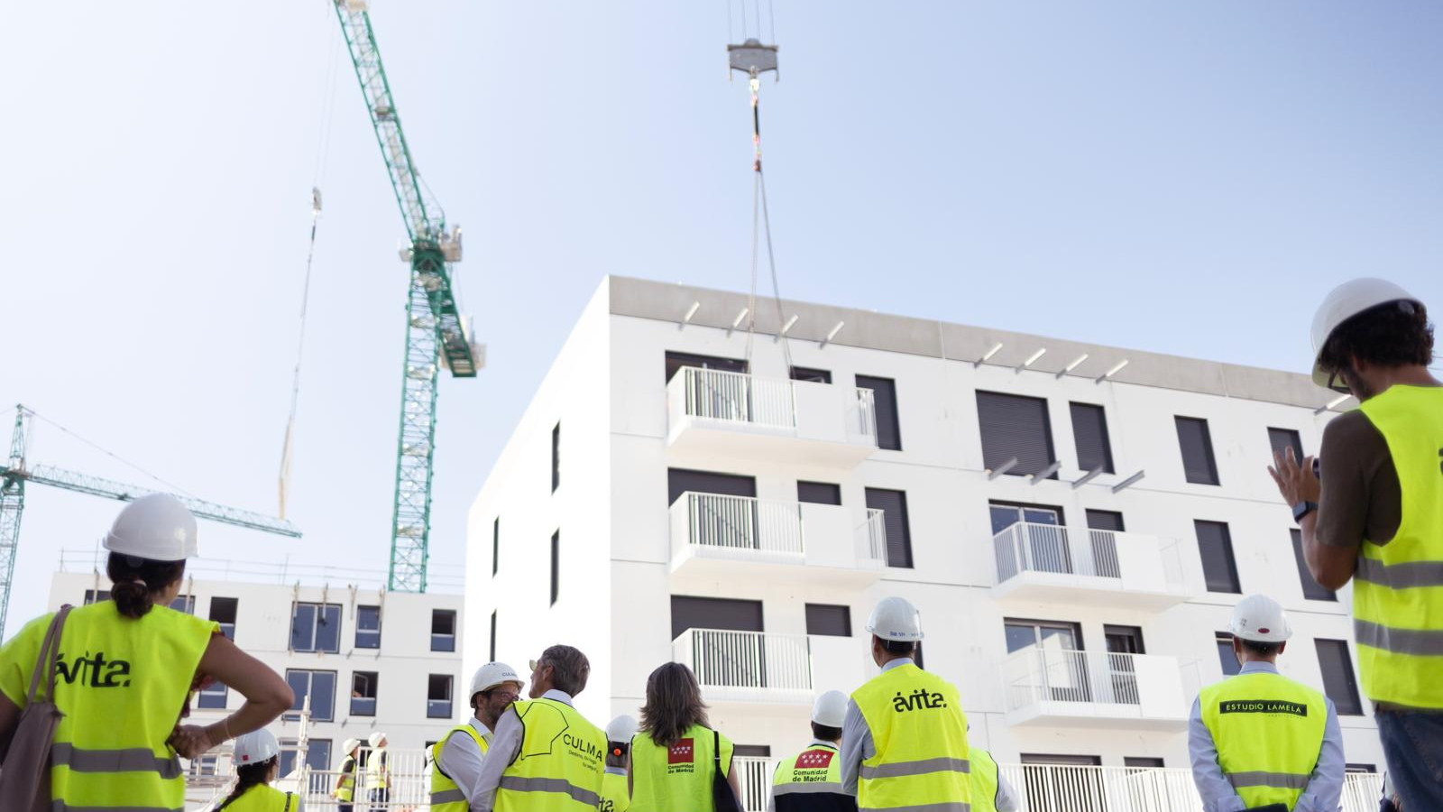 Avanza la construcción de 524 viviendas del Plan Vive en Boadilla del Monte