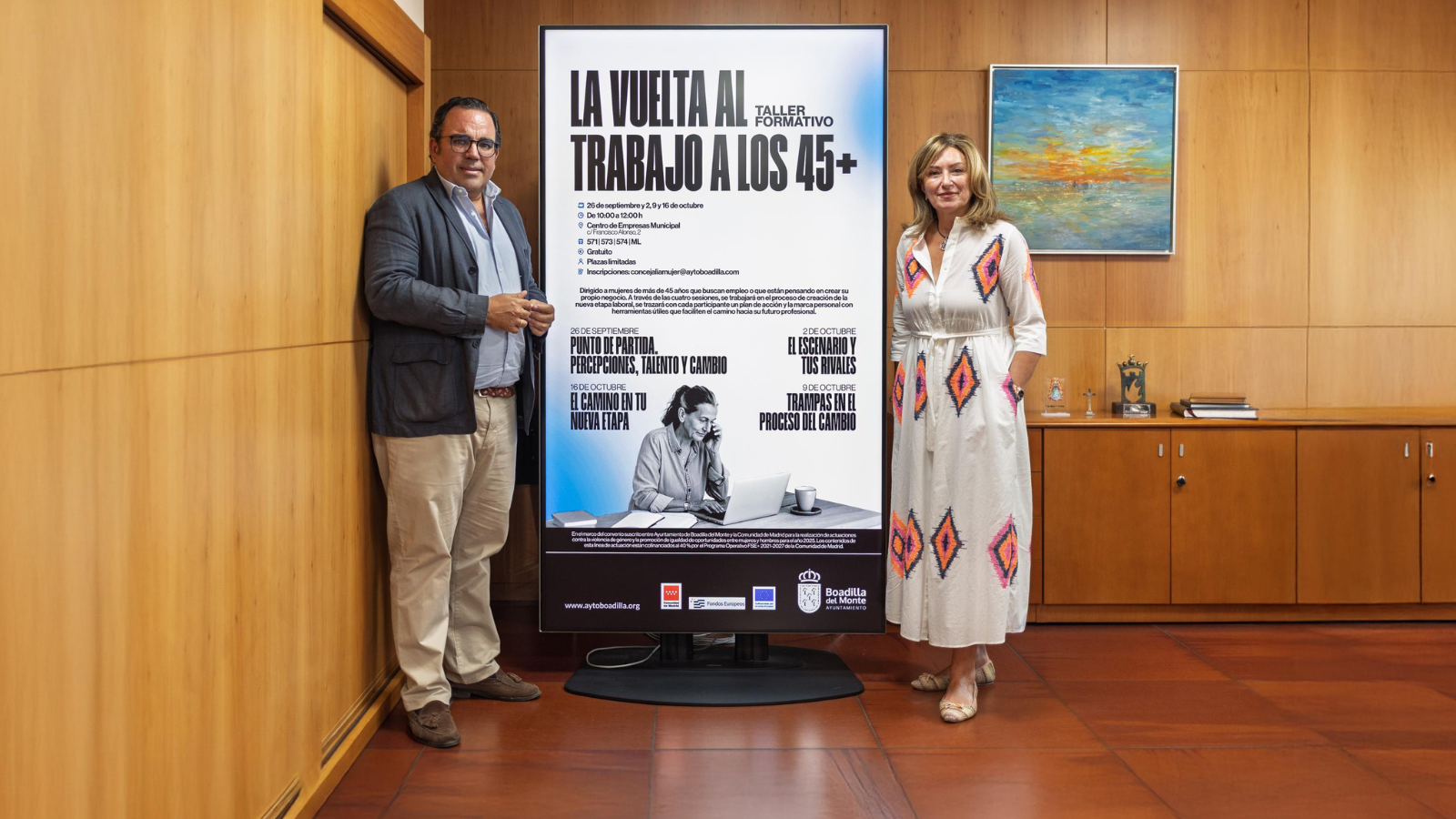 Boadilla impulsa talleres y asesoría para potenciar el talento femenino