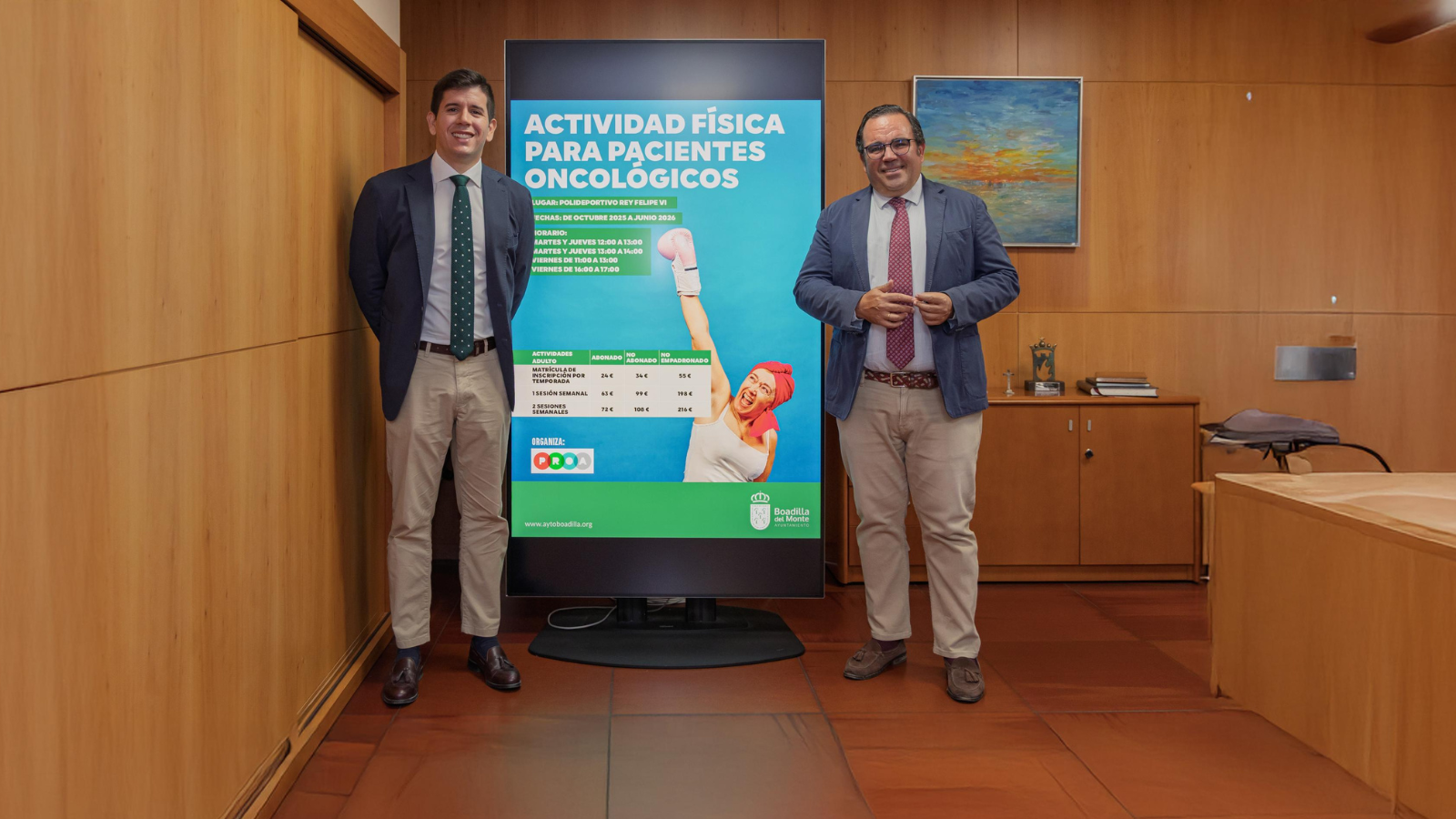 Boadilla impulsa la actividad física para pacientes oncológico Boadilla impulsa la actividad física para pacientes oncológico