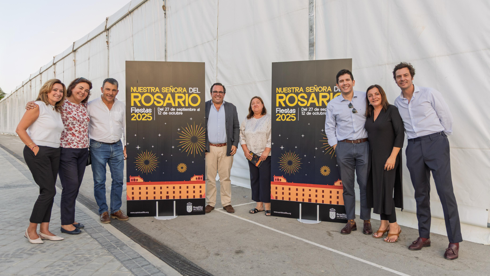 Boadilla celebra las fiestas en honor a Nuestra Señora del Rosario del 27 de septiembre al 12 de octubre Boadilla celebra las fiestas en honor a Nuestra Señora del Rosario del 27 de septiembre al 12 de octubre
