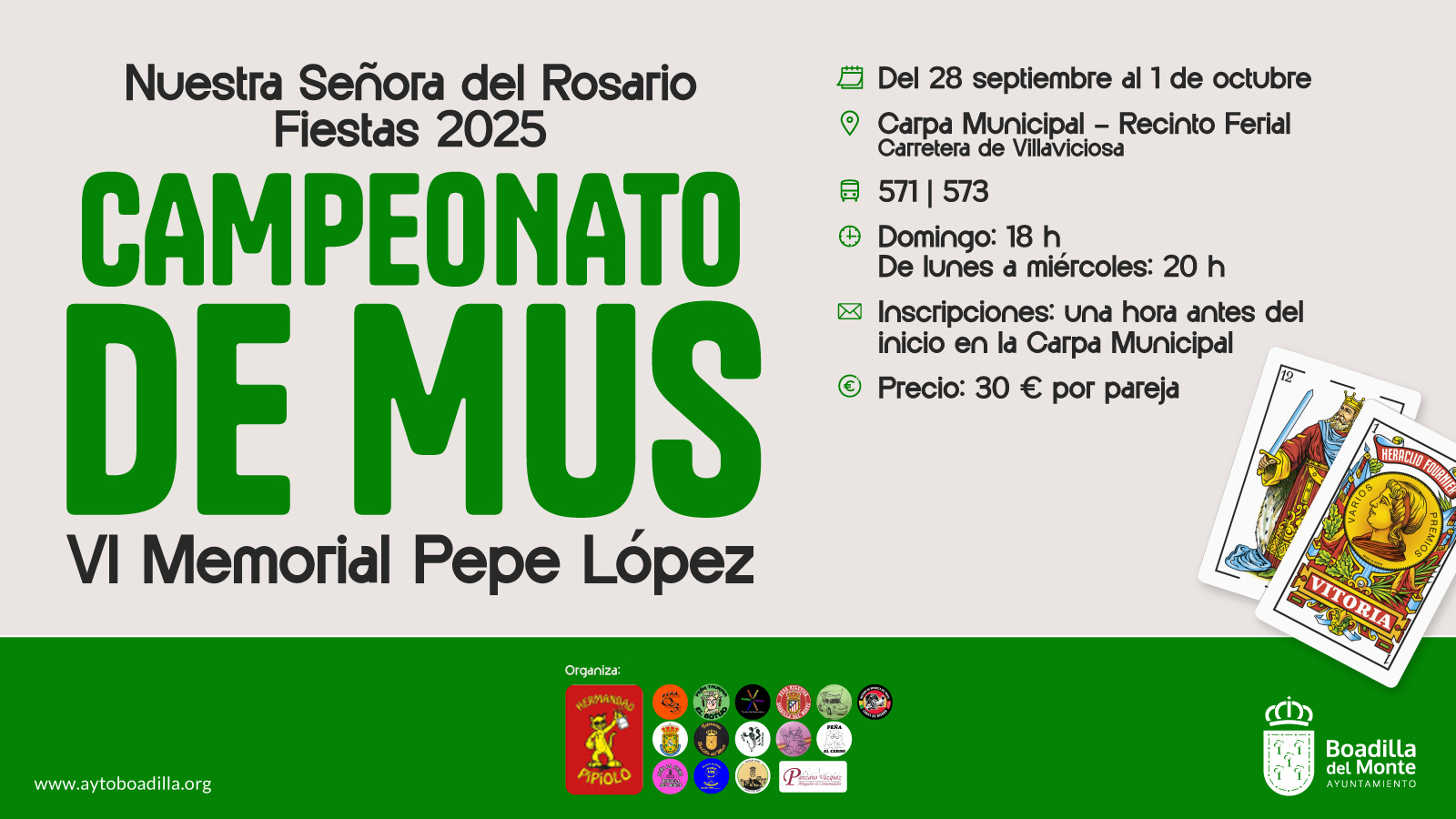 El VI Memorial Pepe López de Mus se celebra en Boadilla del Monte El VI Memorial Pepe López de Mus se celebra en Boadilla del Monte