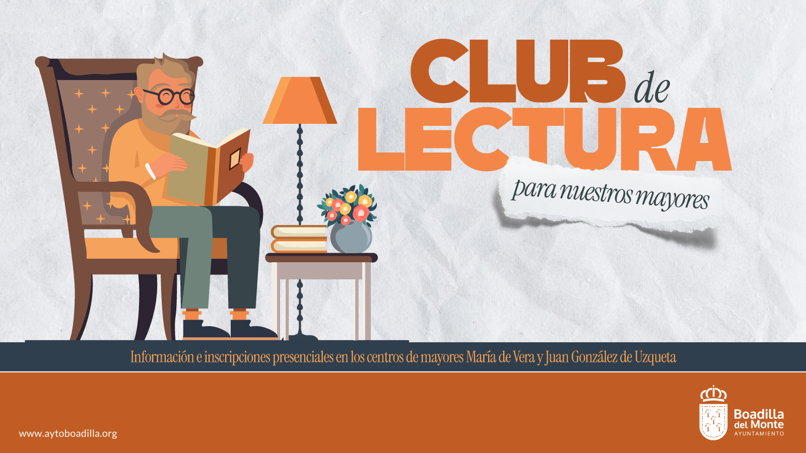 Boadilla del Monte impulsa un Club de Lectura para mayores