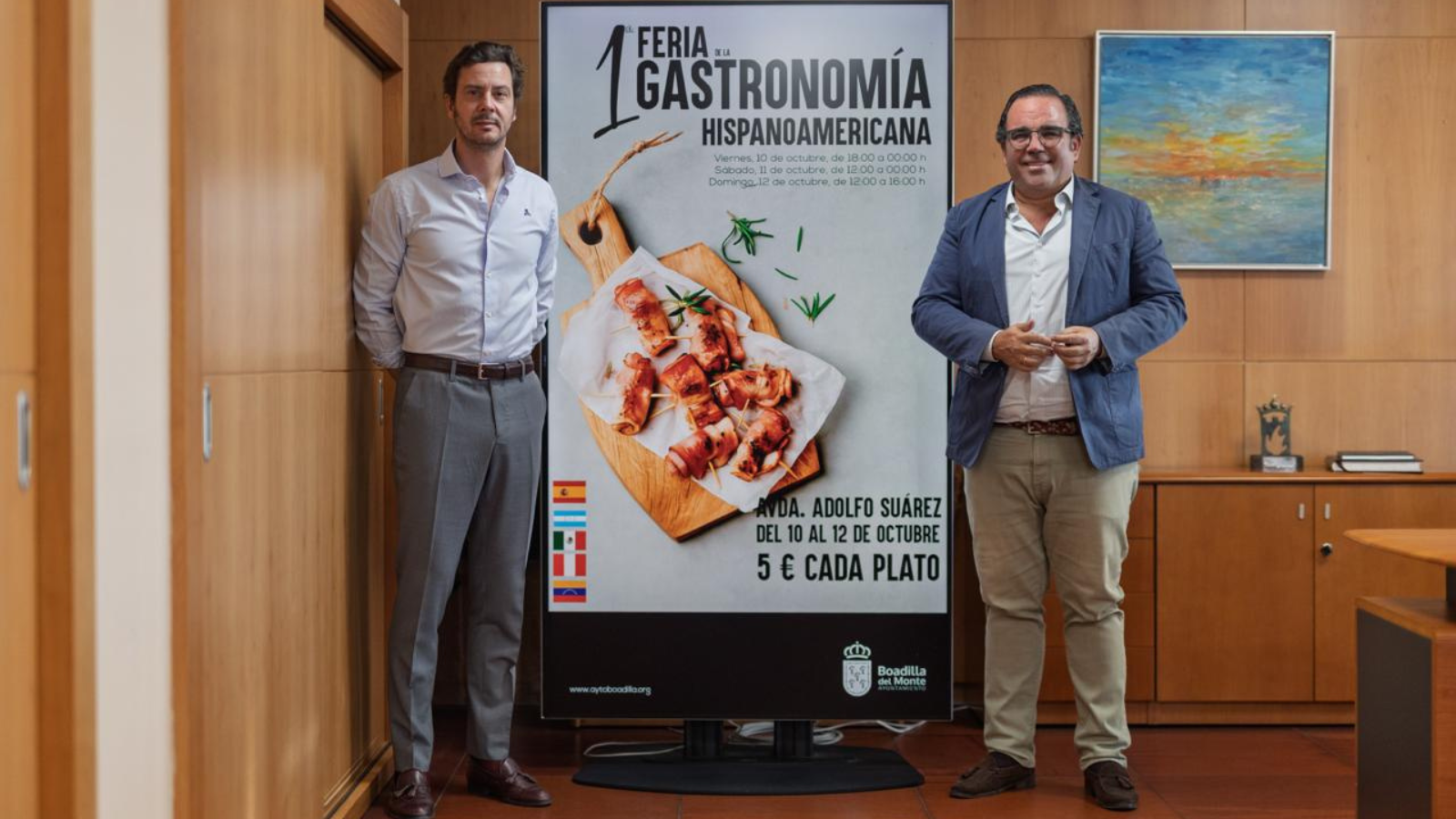 Boadilla del Monte celebra la I Feria de la Gastronomía Hispanoamericana Boadilla del Monte celebra la I Feria de la Gastronomía Hispanoamericana