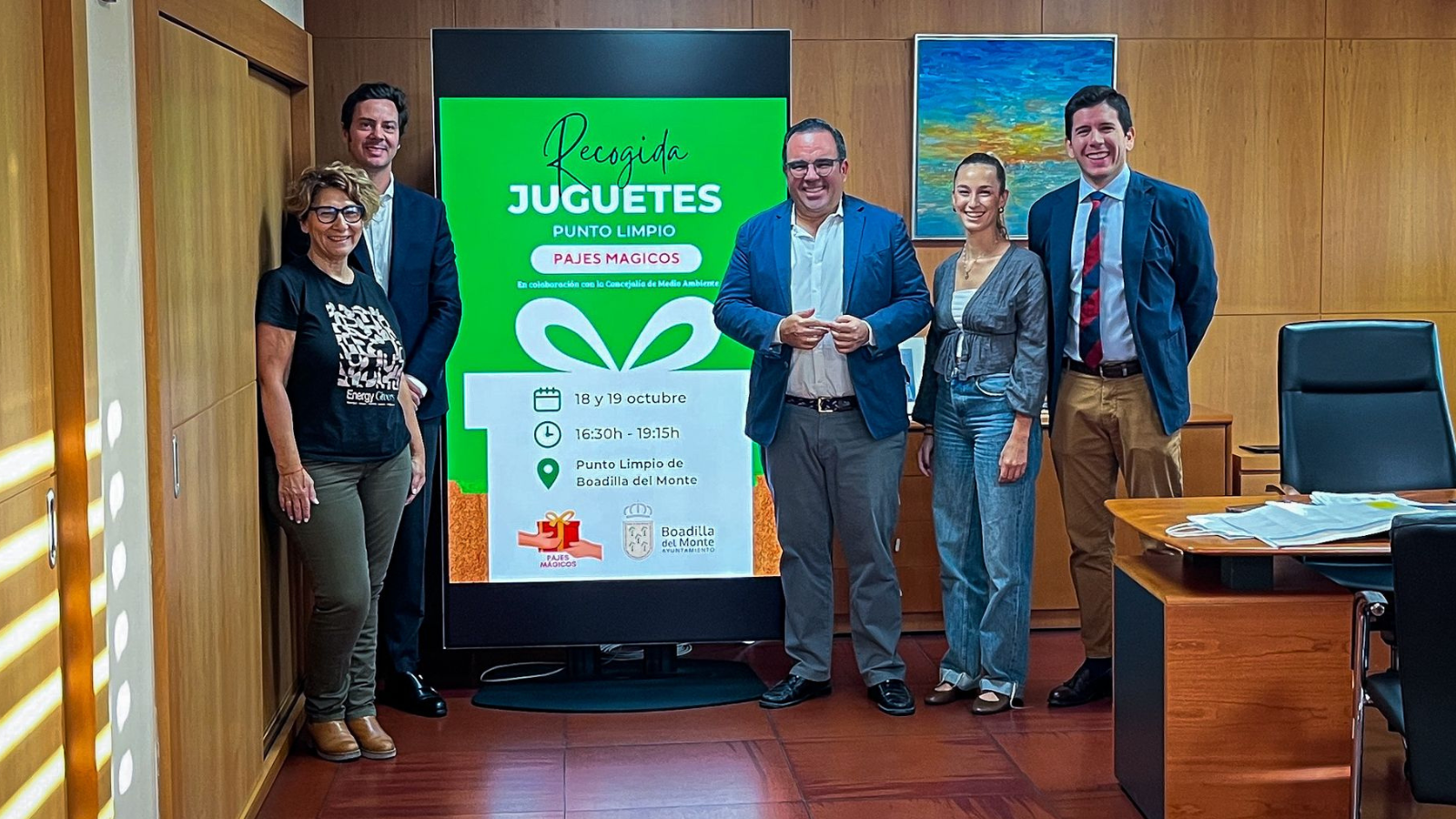 Boadilla recoge juguetes solidarios los días 18 y 19 octubre