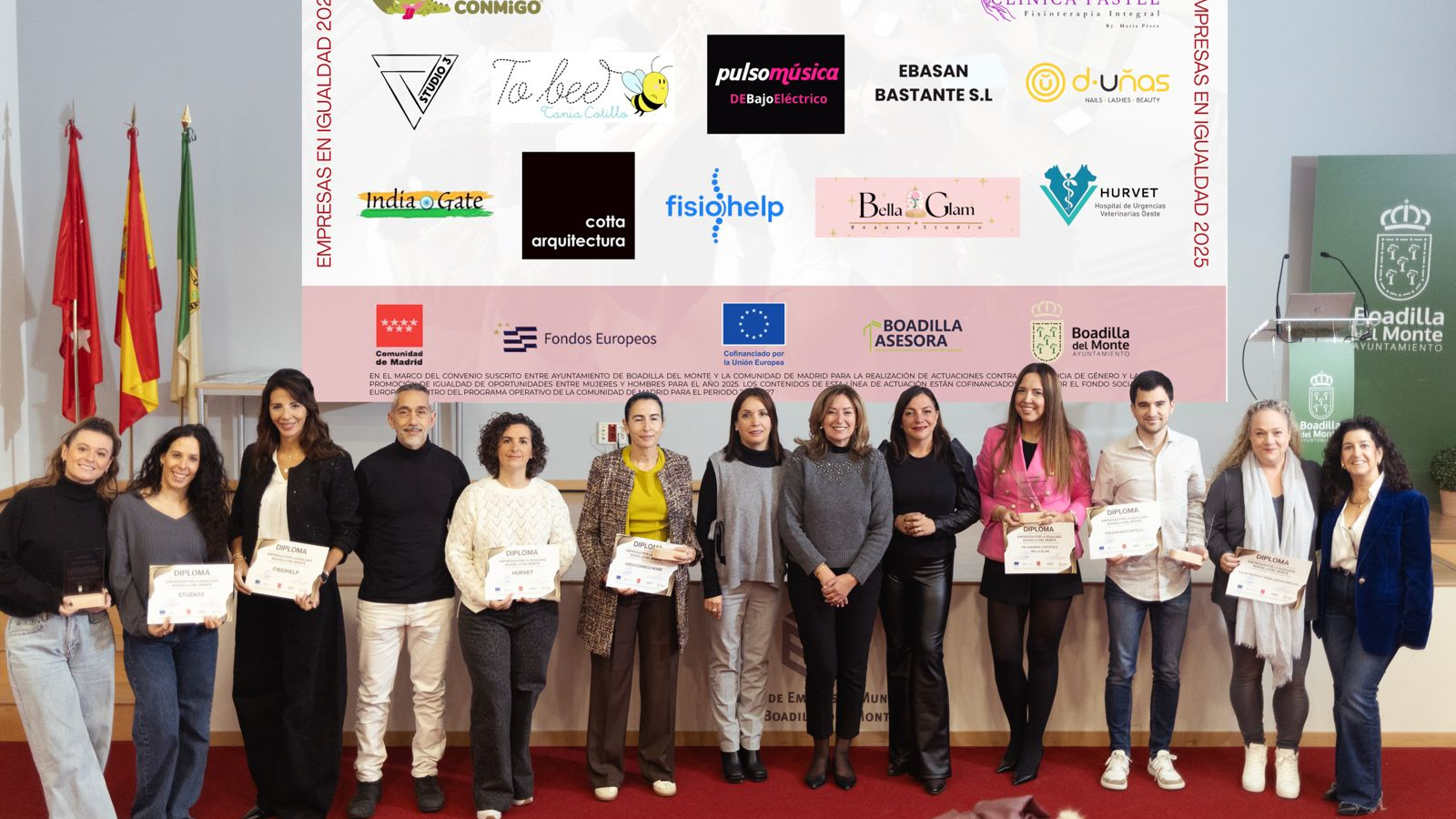 Boadilla del Monte reconoce las mejores iniciativas empresariales por la igualdad