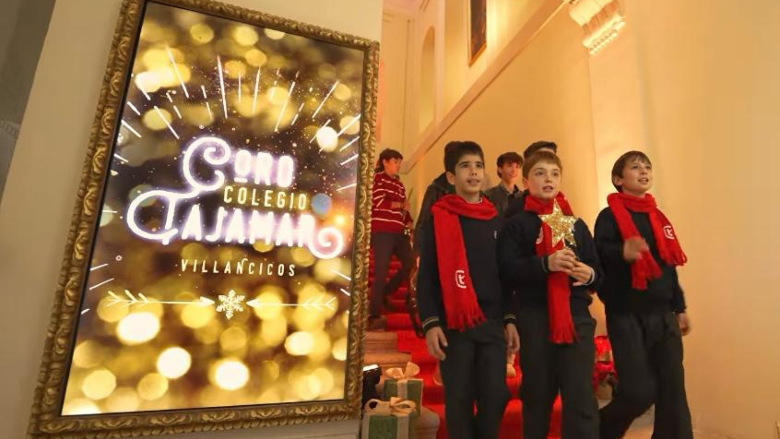 Tajamar celebra la Navidad con un nuevo villancico grabado en el Palacio del Infante D. Luis