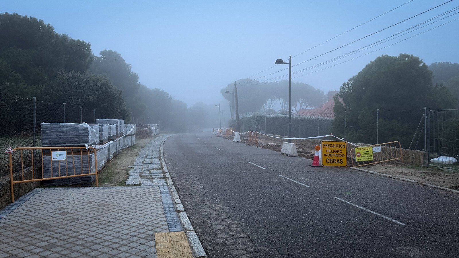 El Ayuntamiento completa el acerado de la calle Castro Urdiales