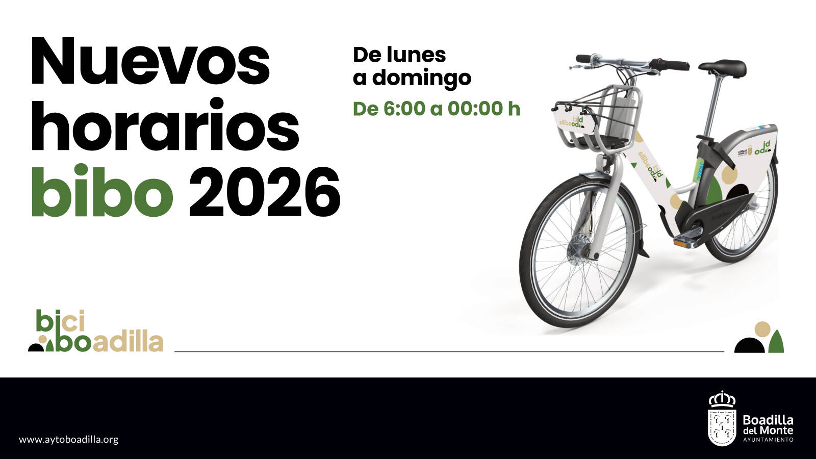 BIBO ampliará su horario en 2026 para facilitar el uso de las bicicletas eléctricas BIBO ampliará su horario en 2026 para facilitar el uso de las bicicletas eléctricas