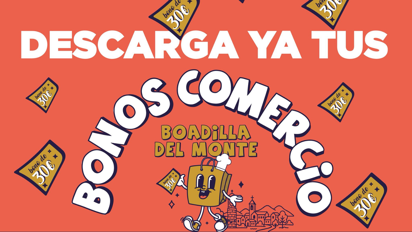 Boadilla prolonga la campaña de bonos de comercio hasta el 22 de enero