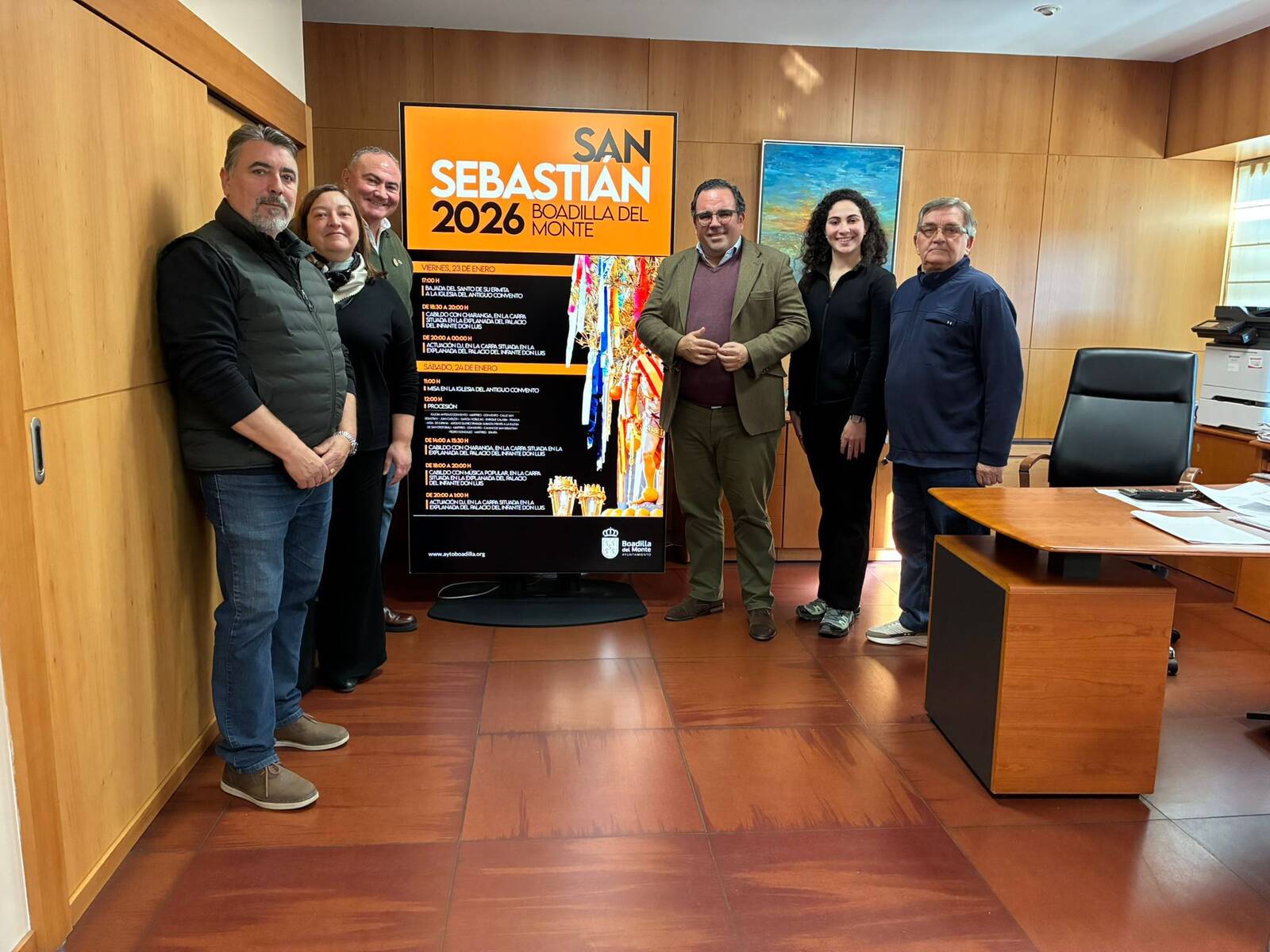 Boadilla celebra San Sebastián los días 23 y 24 de enero con actos religiosos y actividades festivas