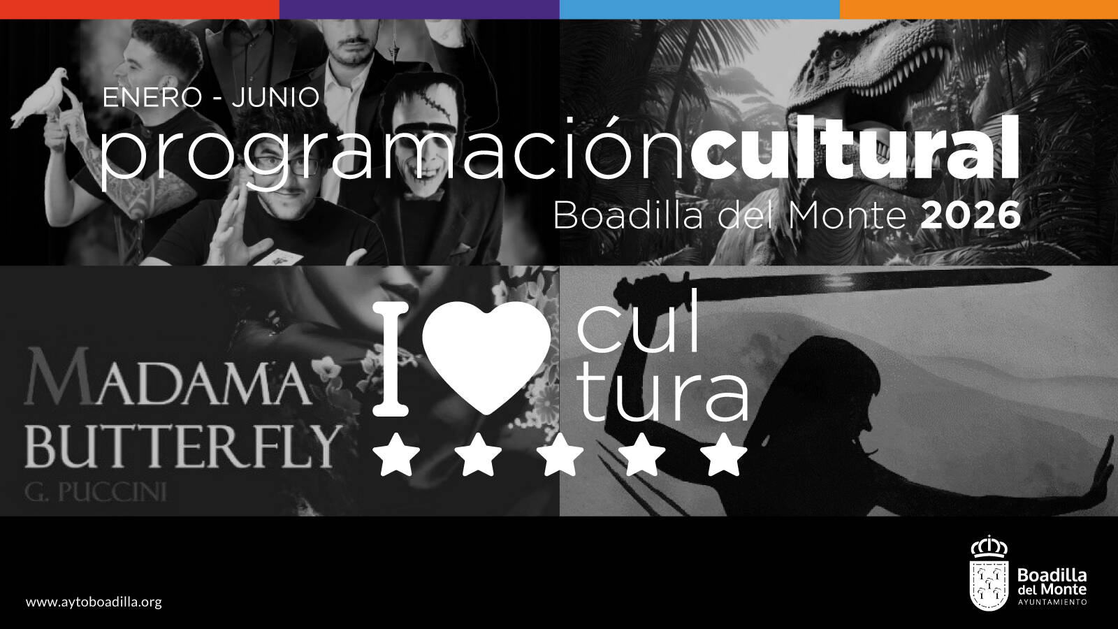 Boadilla del Monte presenta su programación cultural para el primer semestre del año  Cultura