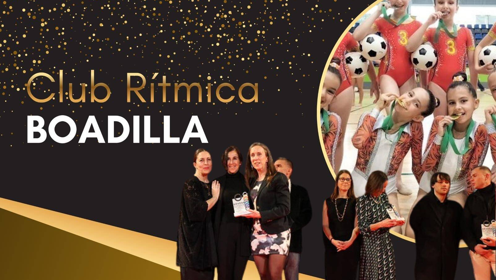 Boadilla, protagonista en la Gala del X Aniversario del Programa Grados de Evolución Deportiva con el Premio a la Excelencia para su Club Rítmica