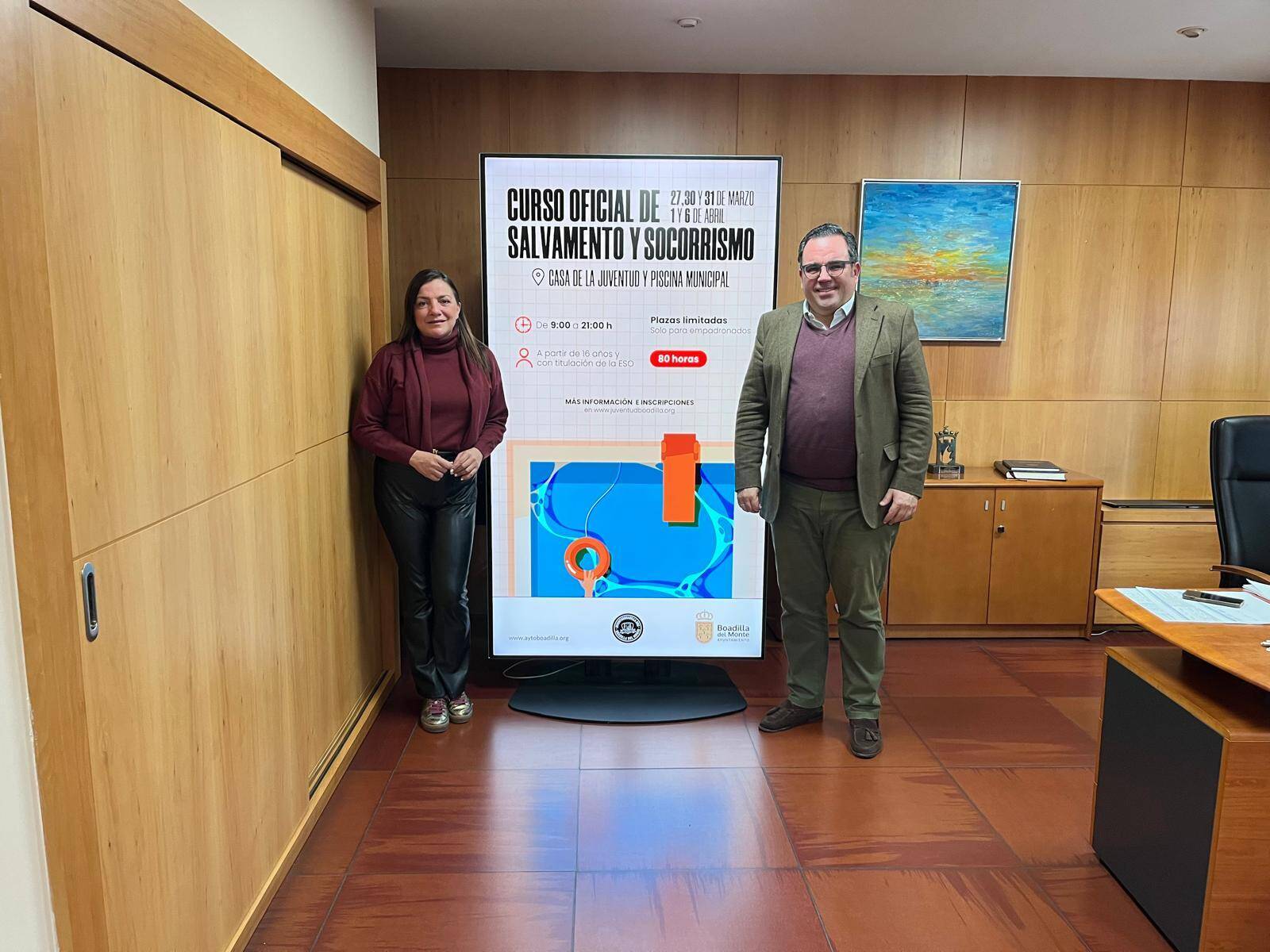 Abierto el plazo de inscripción para el Curso de Salvamento y Socorrismo en Semana Santa en Boadilla