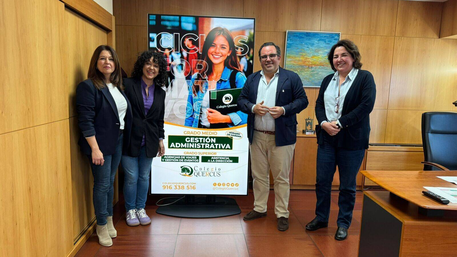 El Colegio Quercus amplía su oferta de FP con tres nuevos ciclos formativos