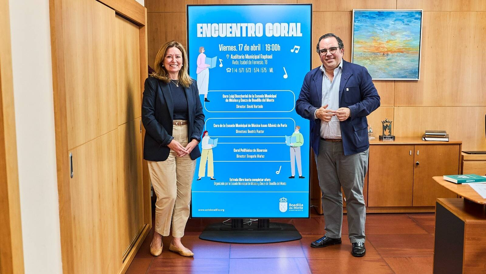 Tres coros se reúnen en Boadilla en un encuentro musical con entrada gratuita Tres coros se reúnen en Boadilla en un encuentro musical con entrada gratuita