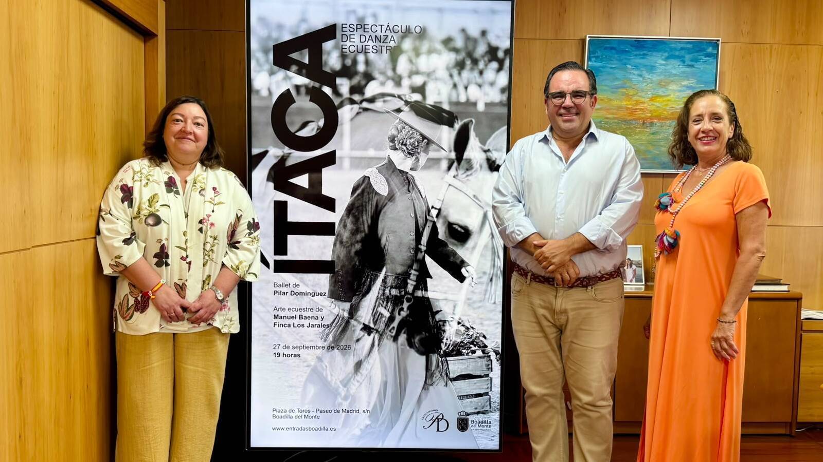 Ítaca lleva la danza y el arte ecuestre a Boadilla este domingo