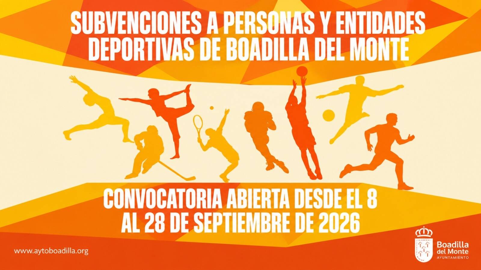 Plazo abierto para solicitar subvenciones deportivas en Boadilla Plazo abierto para solicitar subvenciones deportivas en Boadilla