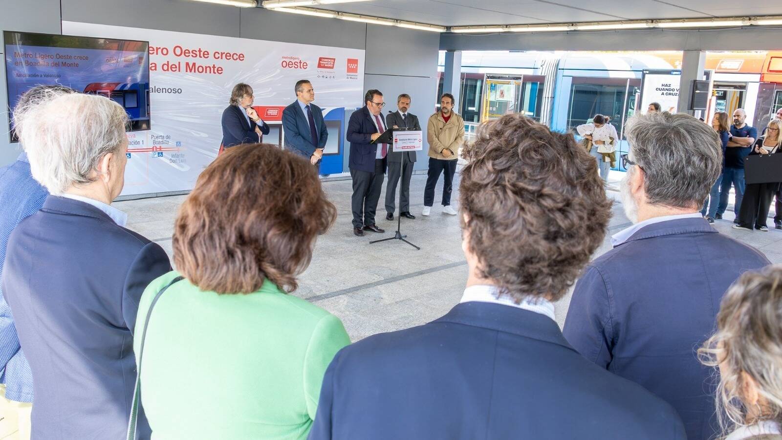La Comunidad ampliará el Metro Ligero de Boadilla hasta Valenoso