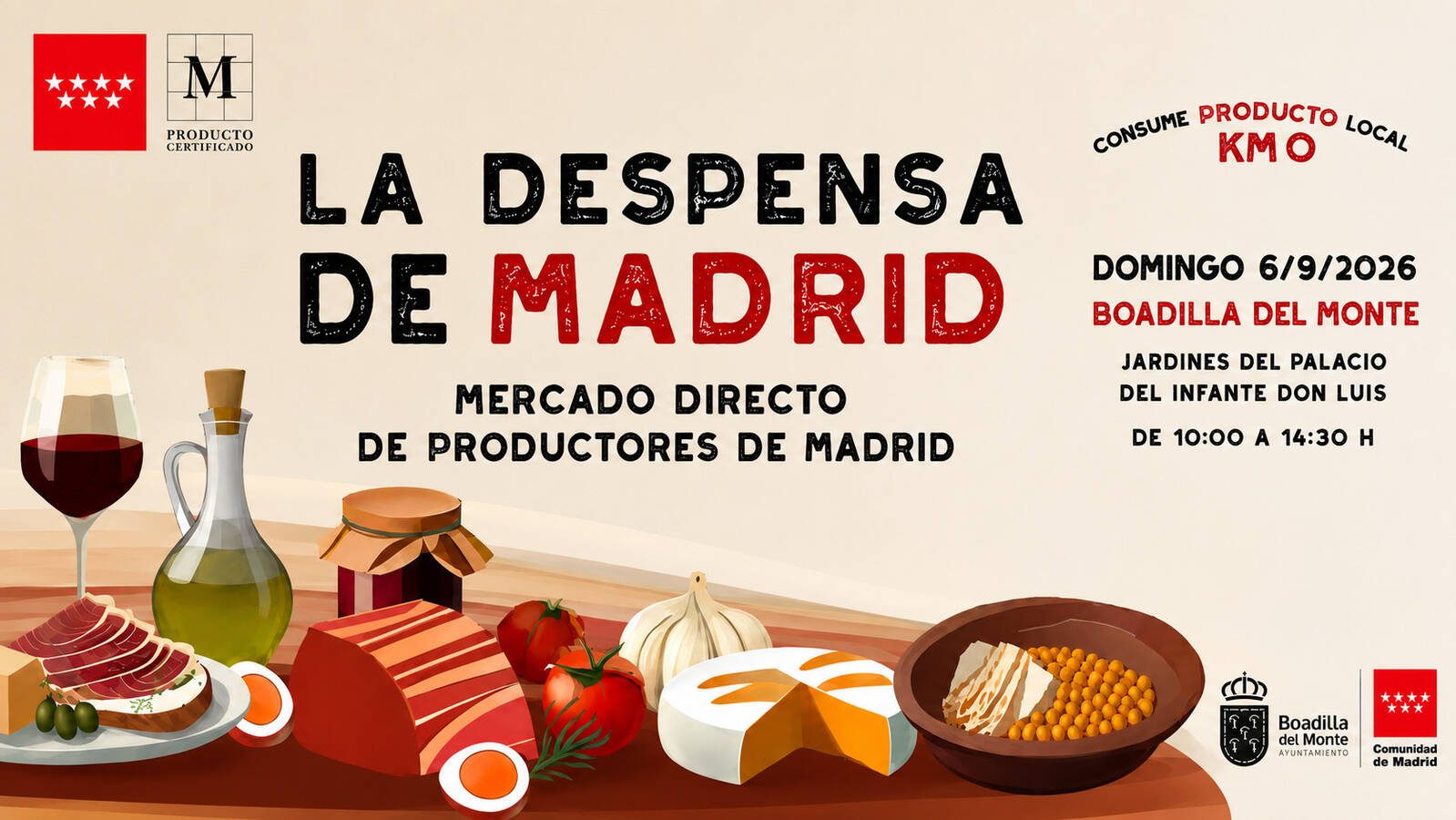 La Despensa de Madrid vuelve a Boadilla con 20 puestos La Despensa de Madrid vuelve a Boadilla con 20 puestos