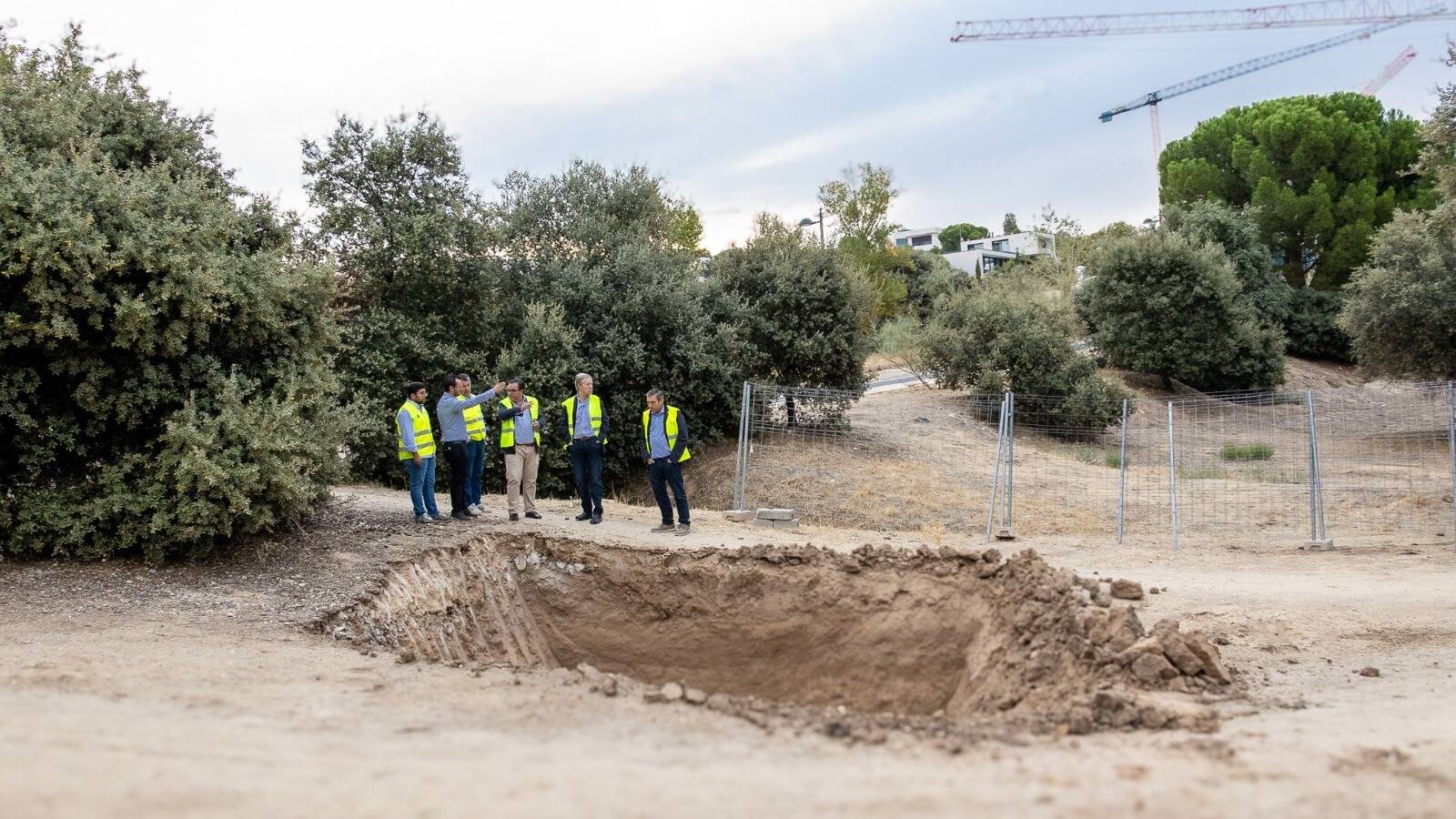 Boadilla renueva el saneamiento de sus urbanizaciones históricas