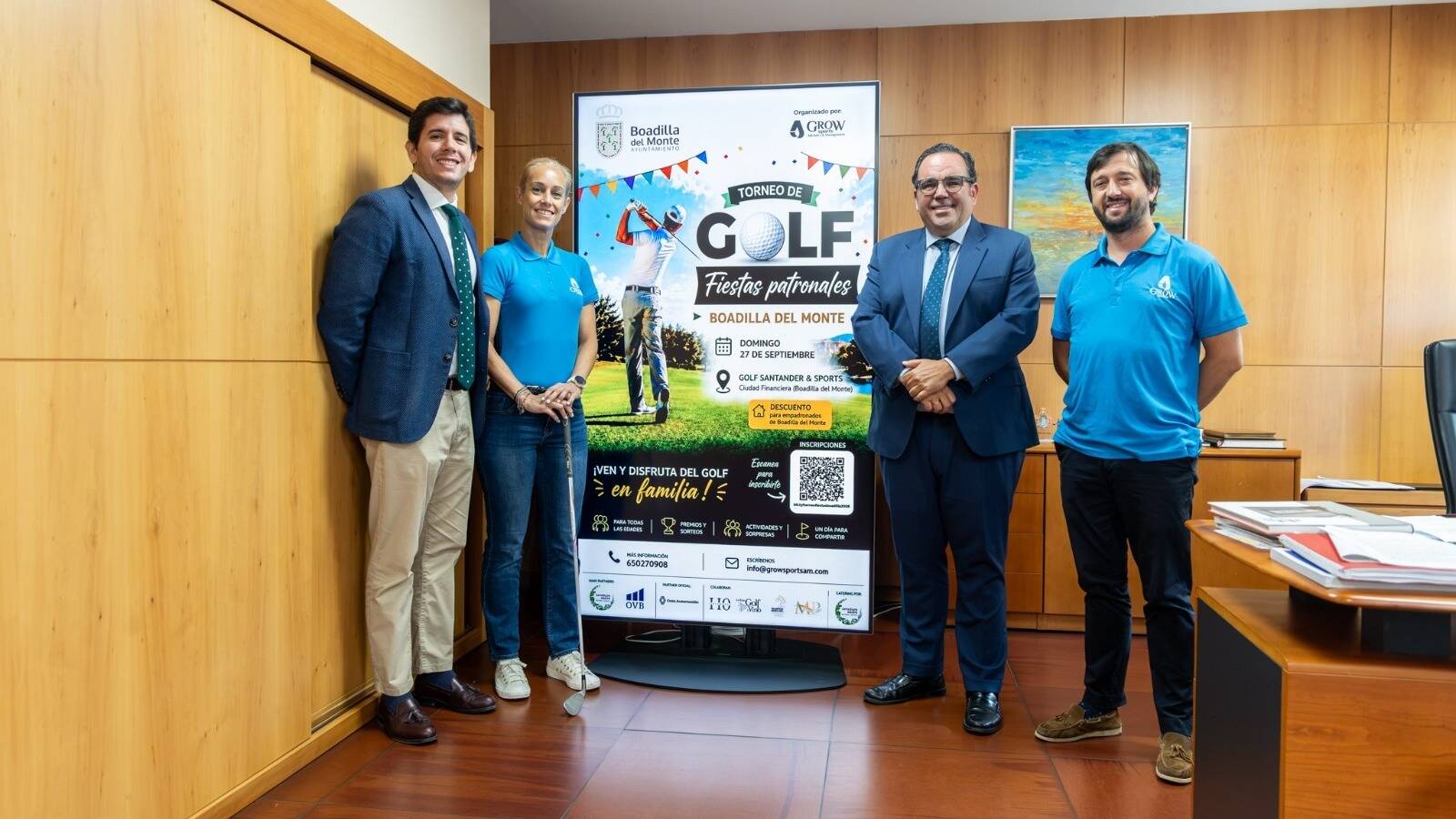 Las Fiestas de Boadilla tendrán un torneo de golf el 27 de septiembre Las Fiestas de Boadilla tendrán un torneo de golf el 27 de septiembre