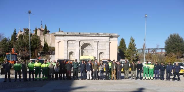 Presentado el dispositivo que combatirá las inclemencias invernales en Boadilla Presentado el dispositivo que combatirá las inclemencias invernales en Boadilla