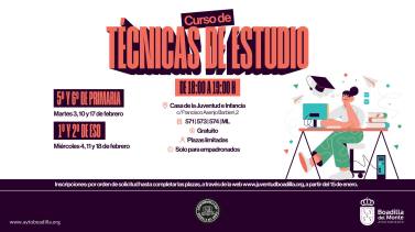 el-ayuntamiento-ofrece-en-febrero-un-curso-de-tecnicas-de-estudio-para-alumnos-de-primaria-y-eso