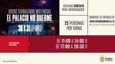 el-palacio-del-infante-don-luis-abre-sus-visitas-teatralizadas-al-misterio-este-fin-de-semana