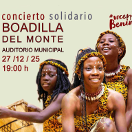 El Auditorio Municipal acoge el concierto solidario “Voces por Benin”