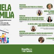 Boadilla organiza seis conferencias para familias sobre crianza, adolescencia y nuevas tecnologías