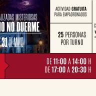 El Palacio del Infante don Luis abre sus visitas teatralizadas al misterio este fin de semana