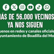 El Ayuntamiento de Boadilla consolida su presencia en redes sociales con más de 56.000 seguidores 