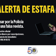 La Policía de Boadilla alerta de un intento de estafa con una falsa revista oficial