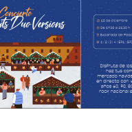 The Spirits Duo Versions pondrá música al mercadillo navideño en el Palacio del Infante D. Luis