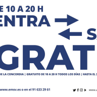 El aparcamiento de la plaza de la Concordia será gratuito durante el día en 2026