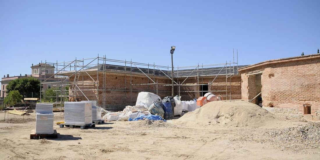 Las obras del Gallinero del palacio concluirán en diciembre