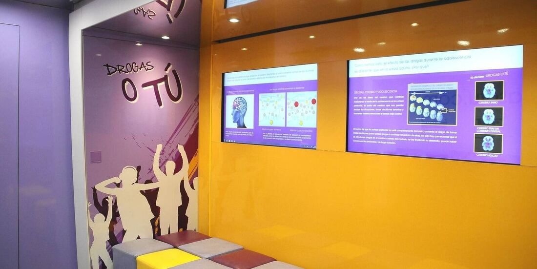 El bus "Drogas o tú" regresará a Boadilla para prevenir las adicciones entre los jóvenes   