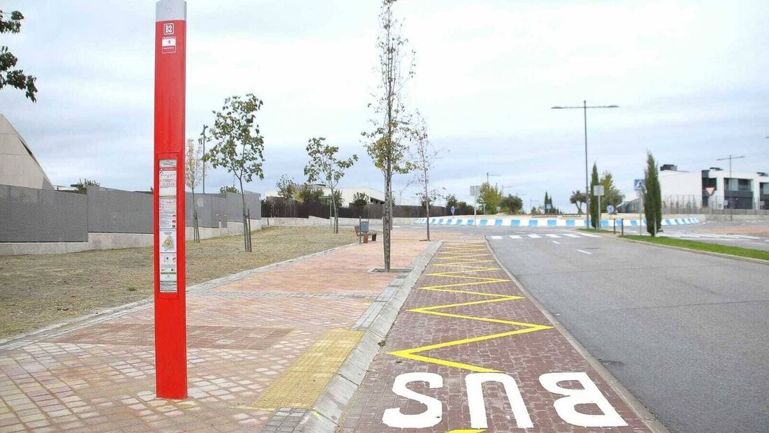 Desvíos en la línea 4 urbana de Boadilla