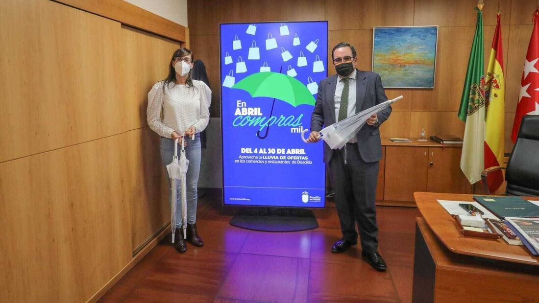 Sesenta establecimientos de Boadilla se suman a la campaña 'En abril, compras mil' 