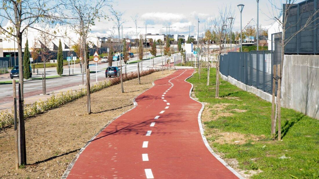 Finaliza la primera fase de los nuevos tramos del Carril Bici en Boadilla del Monte