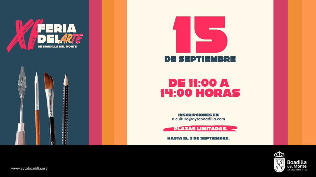 Inscripciones abiertas para la XI Feria del Arte de la localidad
