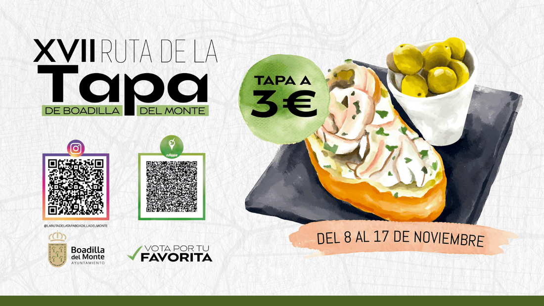 Boadilla del Monte celebra su mayor Ruta de la Tapa con récord de participantes