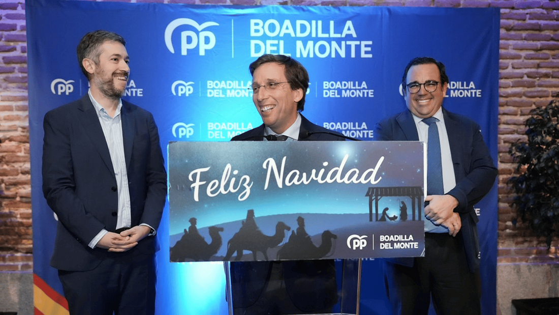 El PP de Boadilla celebra su cena de Navidad con críticas a Pedro Sánchez