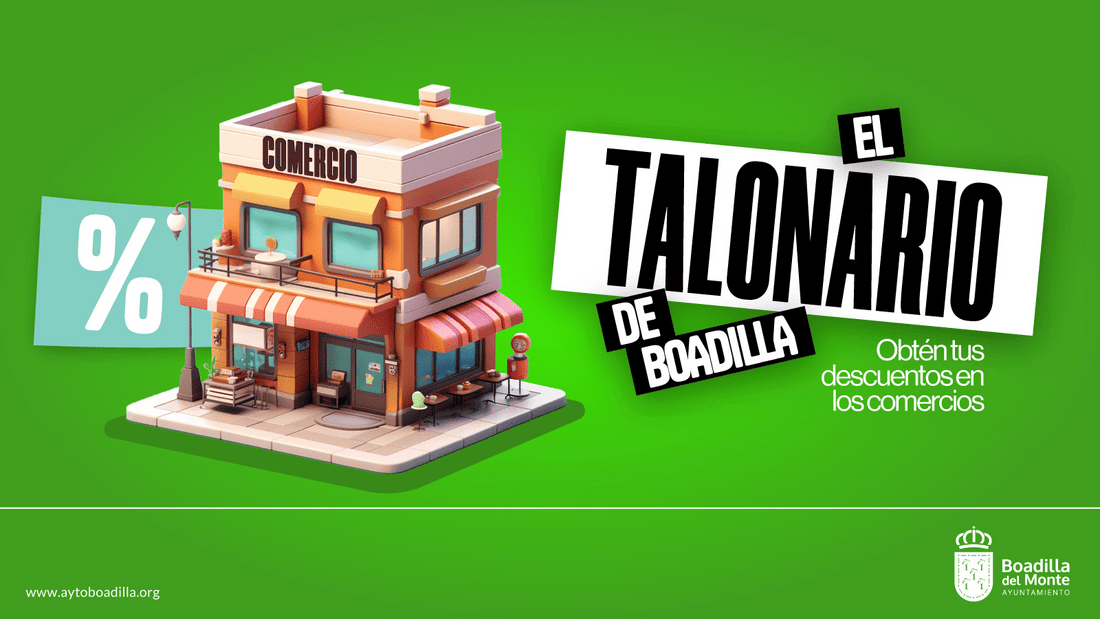 El Talonario de Boadilla ofrece descuentos exclusivos en 150 comercios locales