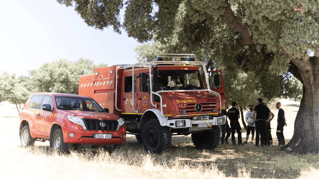 El retén forestal ya vigila el monte desde La Milagrosa en Boadilla