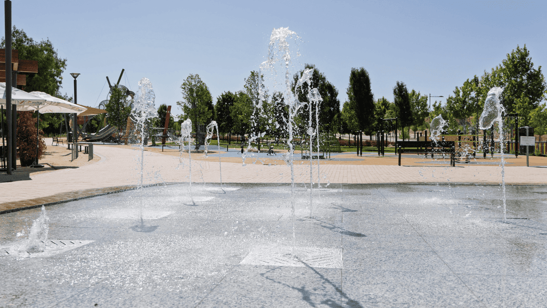 Boadilla amplía el horario de los chorros de agua del parque Miguel Ángel Blanco para reforzar el ocio familiar en verano