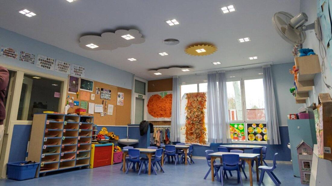 Boadilla instala un sistema de iluminación y acústica avanzada en la escuela infantil Romanillos